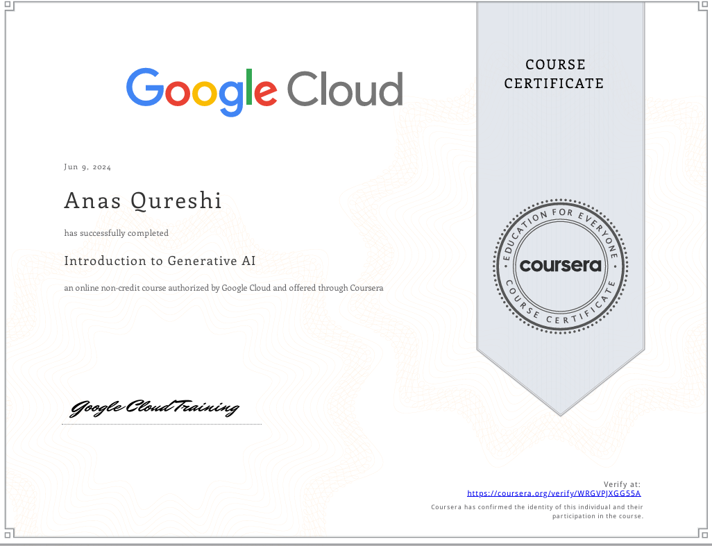 Introduction to Generative AI