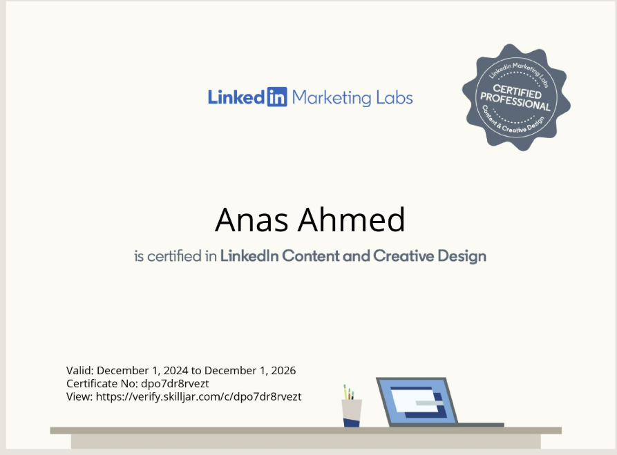 LinkedIn Content and Creative Design