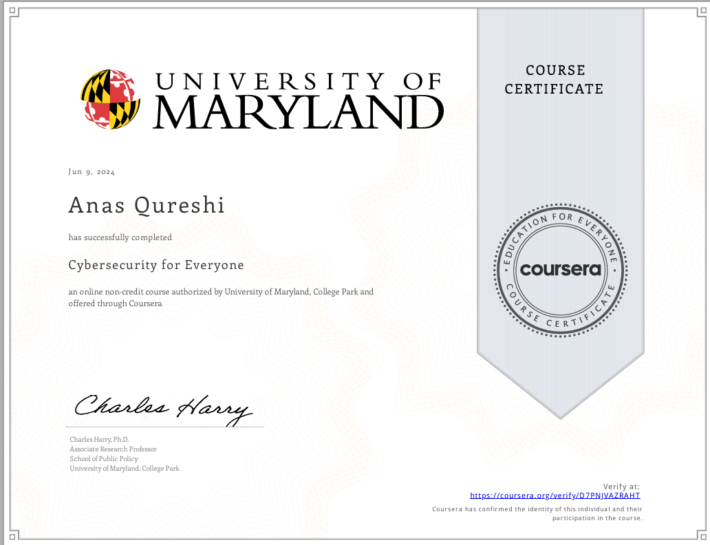 Cybersecurity for Everyone